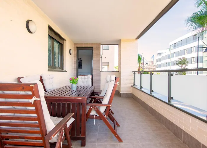 Alamos Sol, Playa Y Golf , Parking&wifi Appartamento